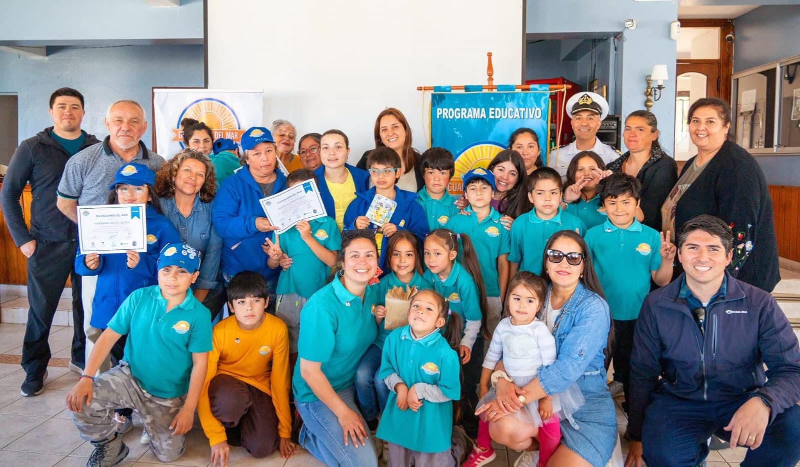 Comienzo del proyecto Guardianes del Mar